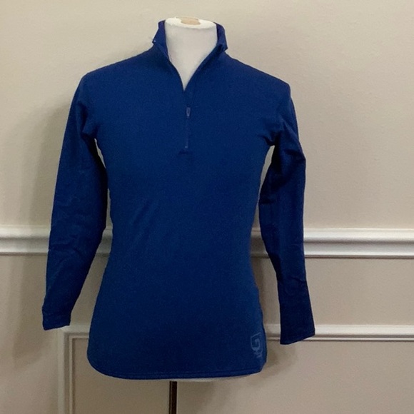 PolarMax 4.0 HEAVYWEIGHT ZIP MOCK FLEECE - SodaLt Blue - Picture 3 of 14